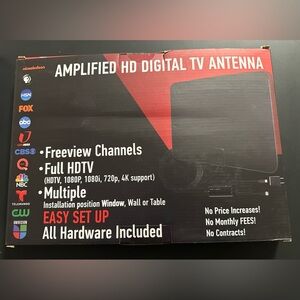 TV antenna (option of buying one or two)
